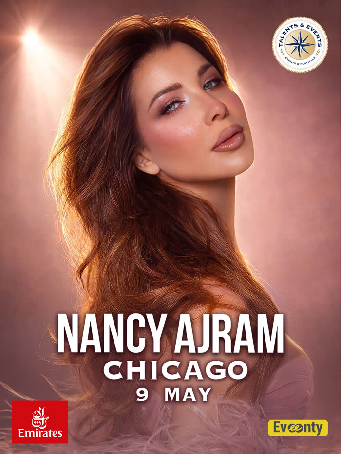 Nancy Ajram Chicago poster