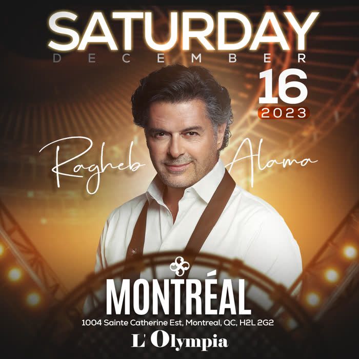 Ragheb Alama Montreal poster