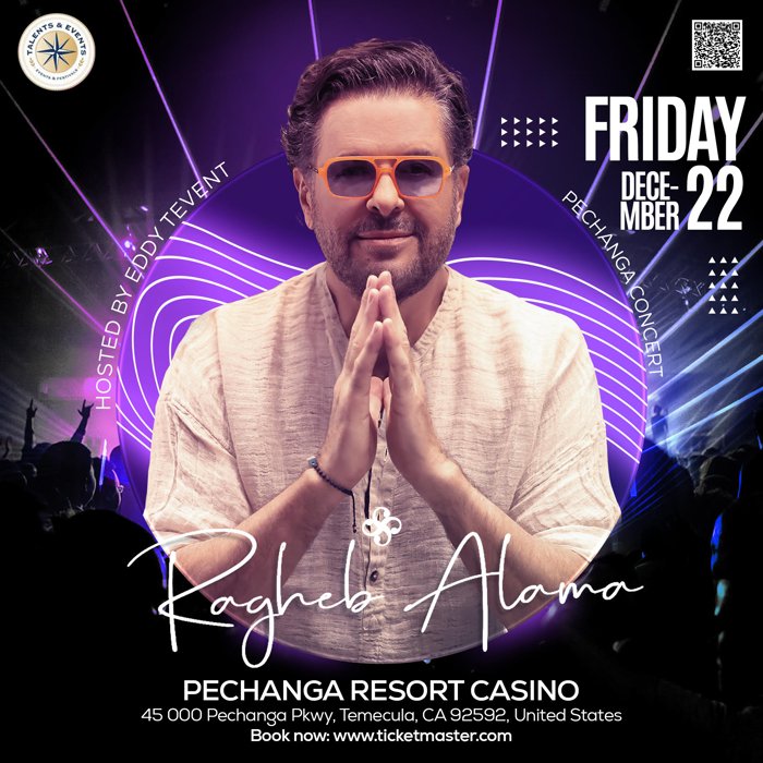Ragheb Alama Pechanga poster